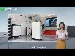 আইপি 55 মুক্তভাবে স্ট্যাকযোগ্য হোম এনার্জি স্টোরেজ সিস্টেম ক্যানবাস / আরএস 485 যোগাযোগ ইন্টারফেসের সাথে